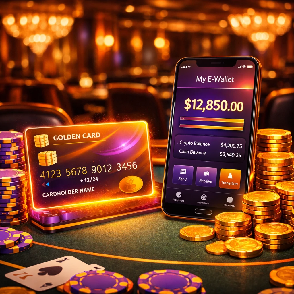 Secure digital wallets and cryptocurrency casino transactions